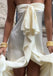Elegant White Sweetheart Side Slit Long Prom Dress Ideas, Evening Party Dresses,WGP1925