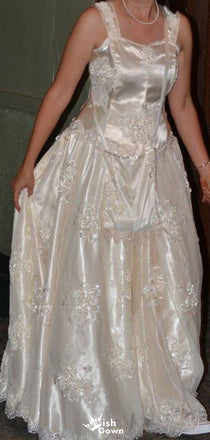 Gorgeous Spaghetii Strap A-line Long Prom Dress Ideas, Evening Party Dresses,WGP1807