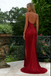 Unique Red Evening Gown Sexy Strapless Sweetheart Neck Floor-Length Dress,WGP2175