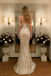 Sexy Silver Sequin Mermaid Prom Dress Cutout Waist Sparkly Sleeveless Gown,WGP2201