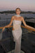 Sparkly Silver Sweetheart Mermaid Long Prom Dress Ideas, Evening Party Dresses,WGP1953