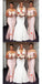 Mismatched Pink Mermaid Maxi Long Wedding Guest Bridesmaid Dresses,WGM190