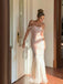 Floral Pink Off-Shoulder Mermaid Long Prom Dress Ideas, Evening Party Dresses,WGP1955