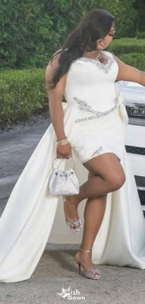 Gorgeous Spaghetti Strap Sheath Short Mini Homecoming Dress,EPT540