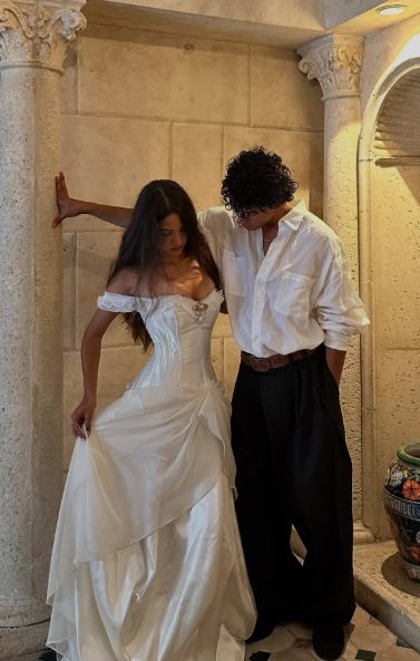 Elegant White Off-Shoulder A-Line Long Prom Dress Ideas, Evening Party Dresses,WGP1796