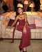 Sexy Burgundy Sweetheart Mermaid Long Prom Dress Ideas, Evening Party Dresses,WGP1867