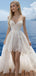 Elegant Spaghetti Strap Lace Homecoming Dress Long A-Line Tulle Formal Gown, EPT724