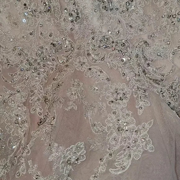 Elegant White Sweetheart Sleeveless Mermaid Long Wedding Dresses With Sweep Trailing,WDH175