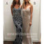 Spaghetti Strap Mermaid Beaded Gorgeous Long Evening Prom Dresses, WG1111
