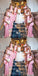 Mismatched Sexy Pink Mermaid Maxi Long Bridesmaid Dresses Online, WGM139