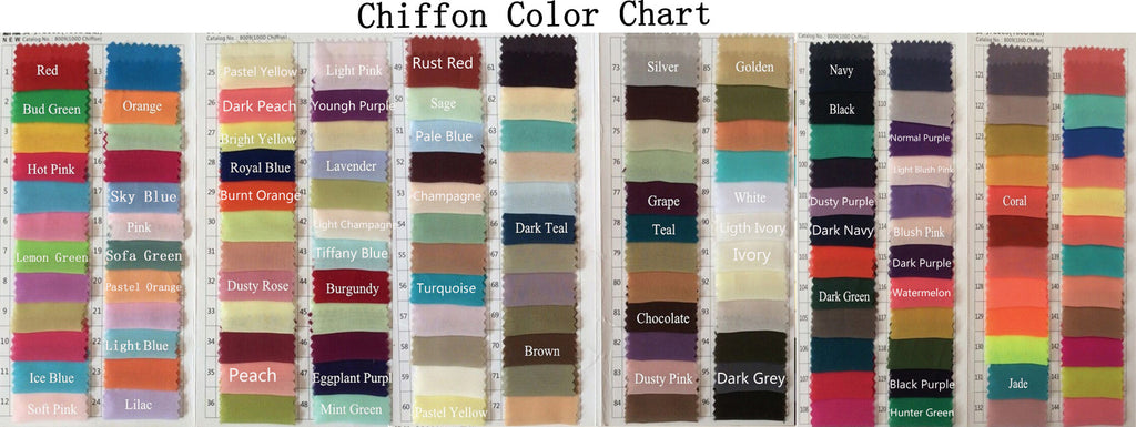 Fabric Swatch, Fabric Sample (please leave the colors and dress SKU in the note box after checking out) - Wish Gown