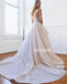 Gorgeous Spaghetti Strap Applique Lace Bridal Dresses WDH026
